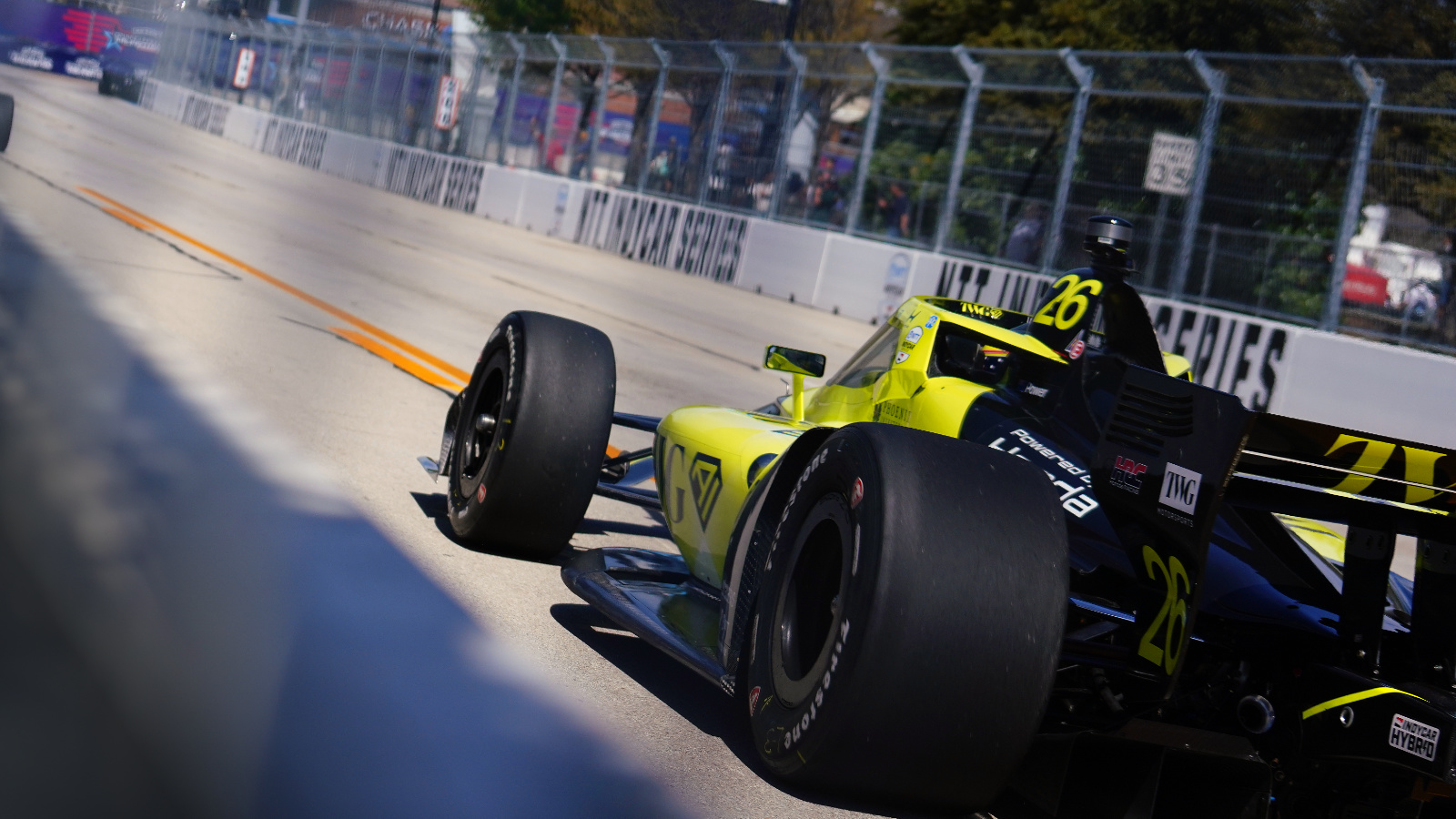 Power was quickest on the opening day of running. Photo: Kevin Dejewski