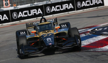 Kirkwood showed loads of speed in Saturday's practice. Photo: IndyCar - Travis Hinkle