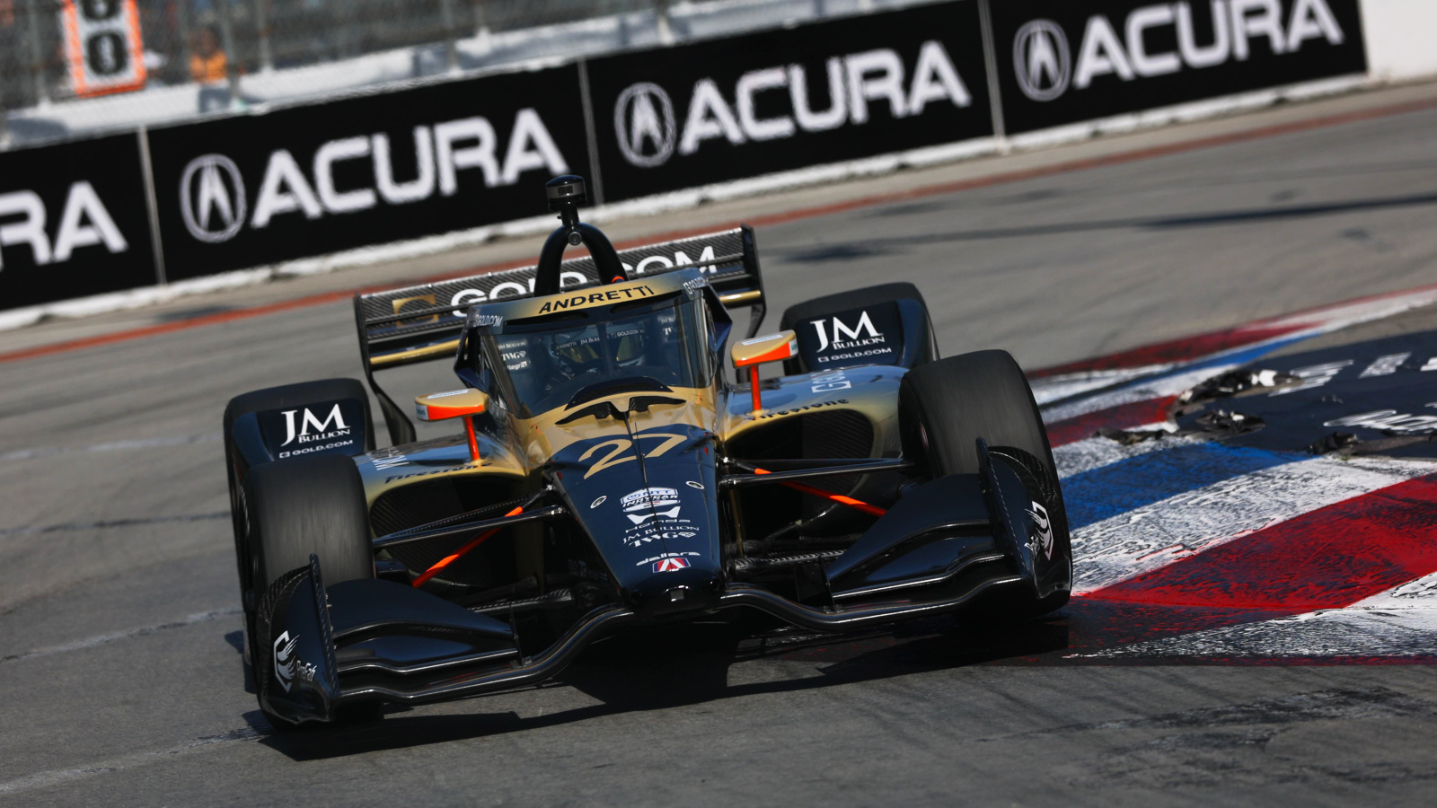 Kirkwood showed loads of speed in Saturday's practice. Photo: IndyCar - Travis Hinkle