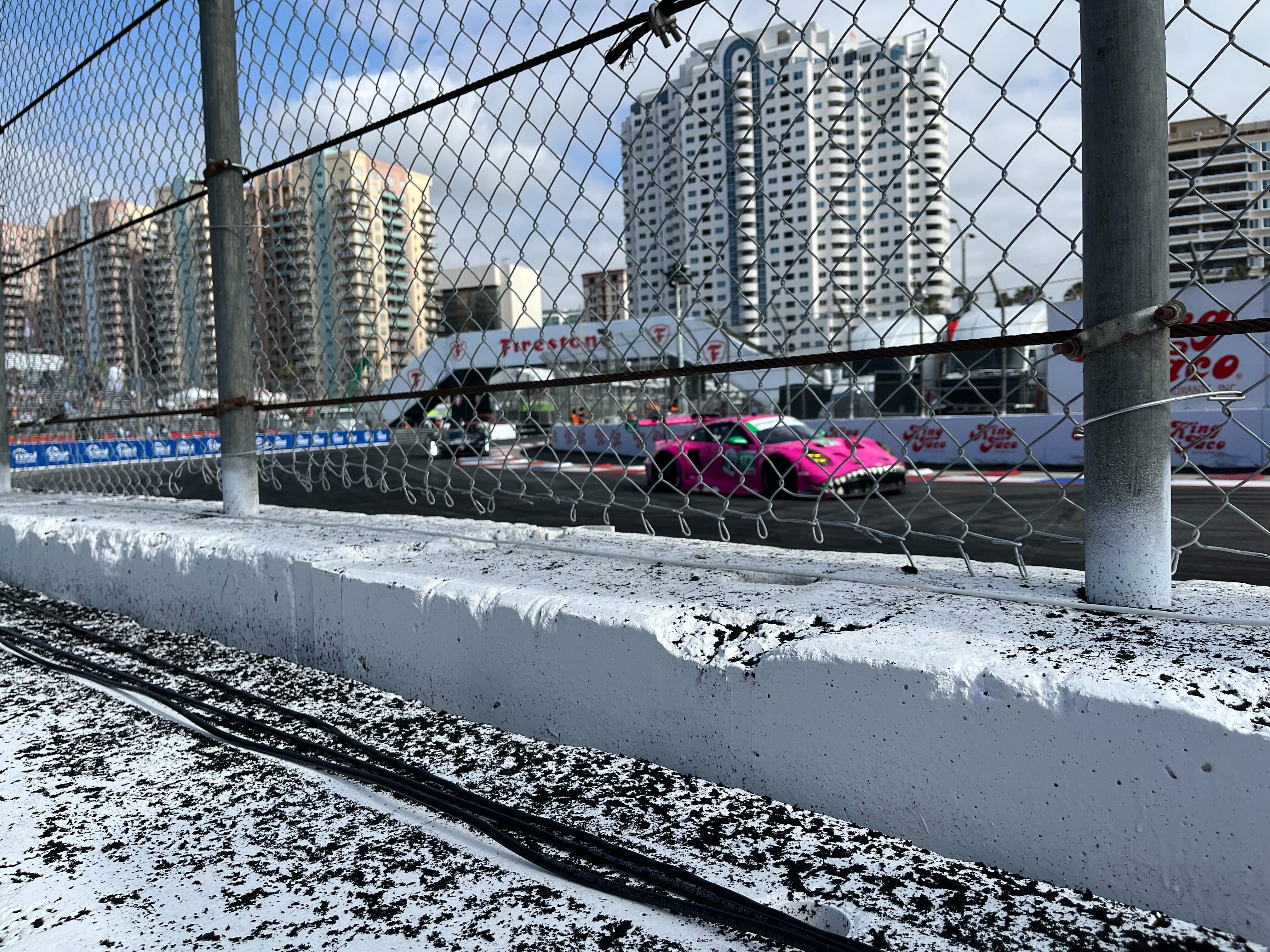 Scene from Friday April 17, 2026 at the Grand Prix of Long Beach.