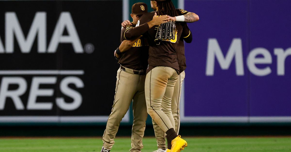 Padres break through late as Laureano and Tatis lift San Diego past Angels 4-1 :: WRAL.com
