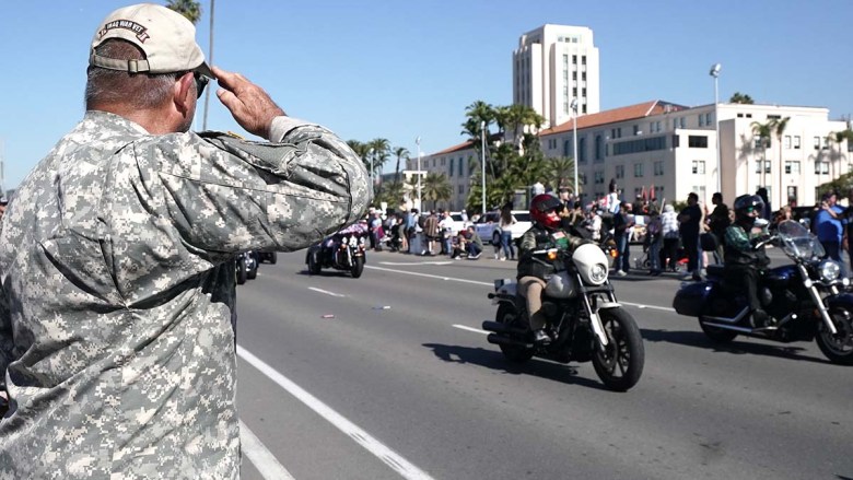 2024 San Diego Veterans Day Parade. Photo by Chris Stone