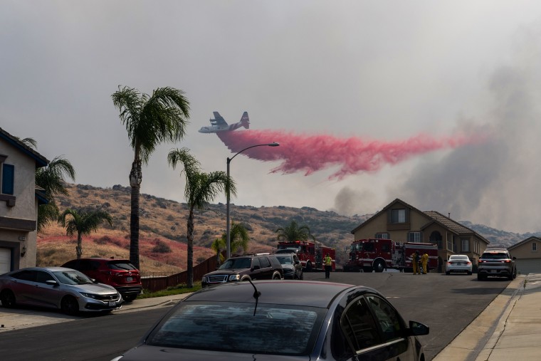 Springs Fire In Moreno Valley Explodes To Burn Over 3,500 Acres