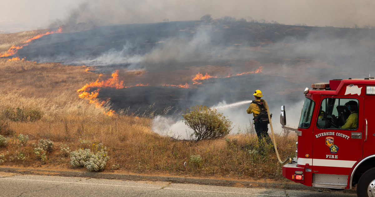 Springs Fire in southern California reaches 45% containment as evacuations continue