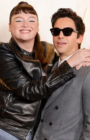 Megan Stalter and Paul W. DownsCredit: Savion Washington/WireImage