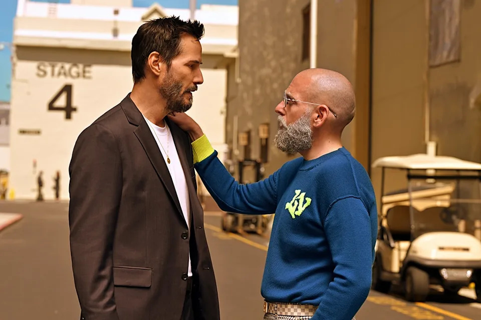 Keanu Reeves and Jonah Hill in Outcome, Movies 2026