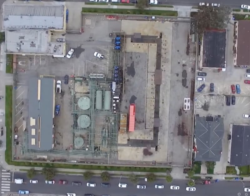 The Jefferson drill site in 2017. The site was first established in the 1960s and operated until 2018. (Photo courtesy of Keith Plocek)