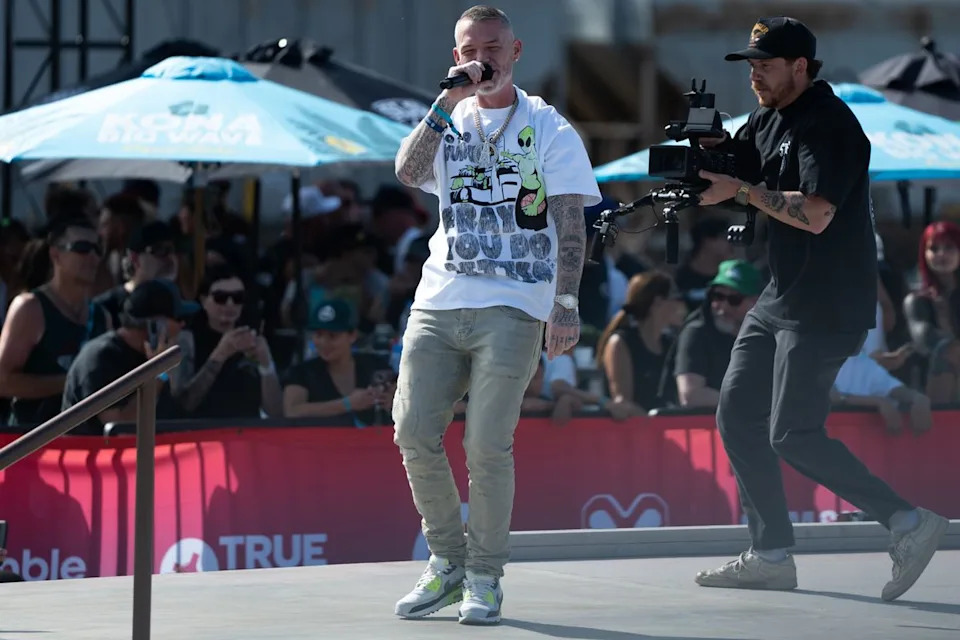 Rapper Paul Wall gave a surprise concert during intermission during SLS Takeover Saturday, April 4th, 2026 in Downtown Los Angeles