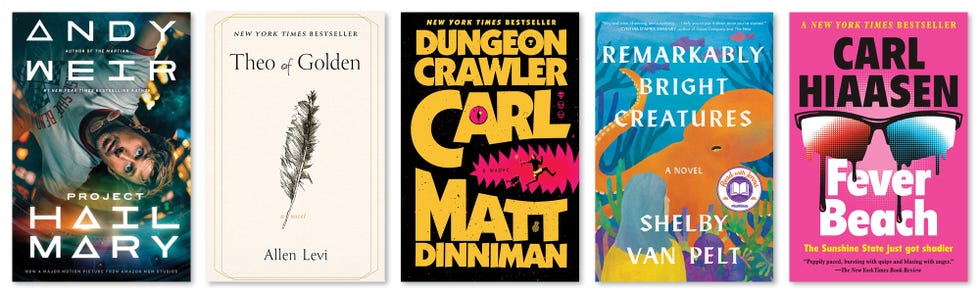 books, northern california bestsellers, trade paperback fiction