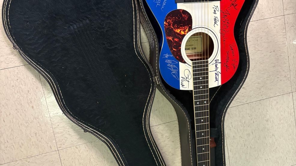 {p}A guitar tied to Buck Owens was recovered at a pawn shop after a theft investigation in Bakersfield. The owner, Dianne Sharman, says this was a miracle. KBAK/KBFX{/p}