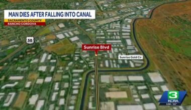 Man dies after falling into canal in Rancho Cordova, Sac Metro Fire says