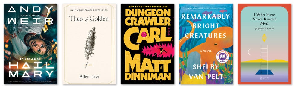 books, southern california bestsellers, trade paperback fiction