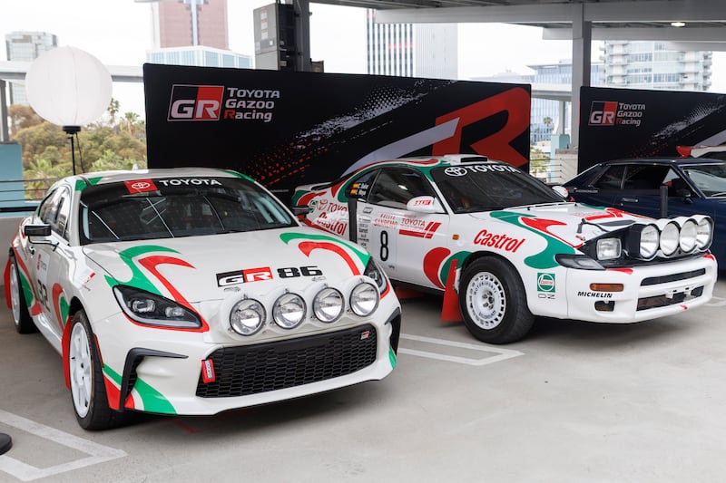 Toyota race cars