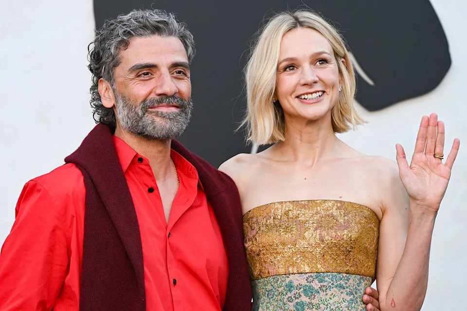 Oscar Isaac and Carey MulliganCredit: Olivia Wong/WireImage