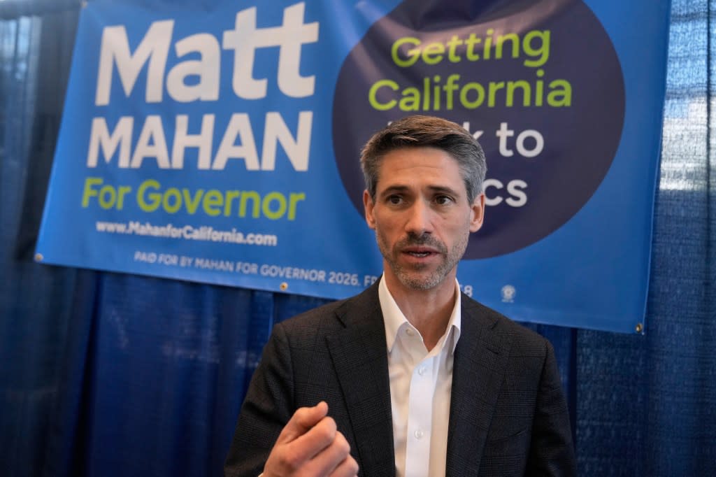 San Jose Mayor Matt Mahan has been polling in lower figures. AP
