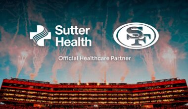 San Francisco 49ers Choose Sutter Health as Official Healthcare Partner, Connecting Millions to Prevention and Wellness