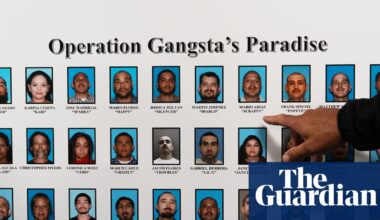 Dozens of Mexican mafia members arrested in California crackdown | California