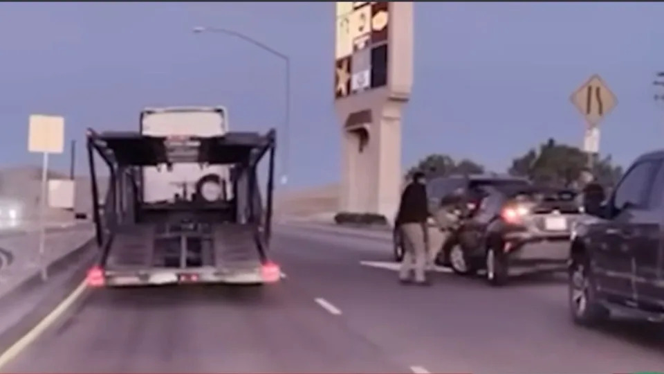 Shots Fired During ICE Stop in California.