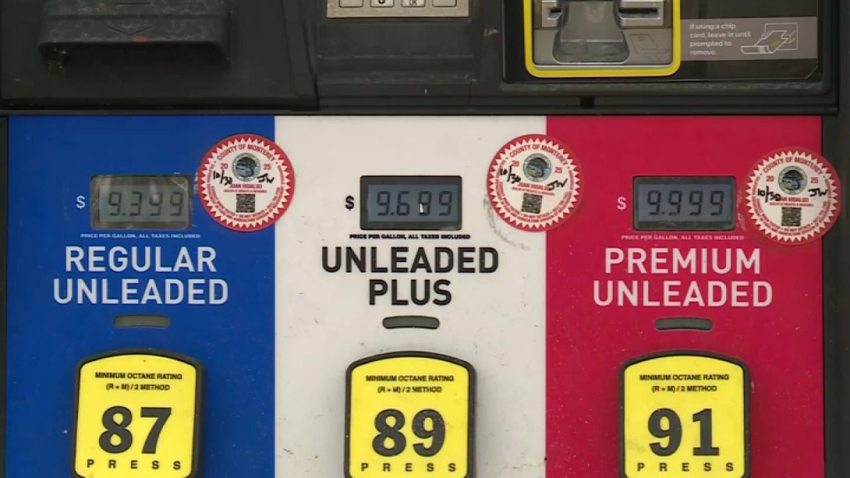 Nearly $10 gas in Monterey County – NBC 7 San Diego
