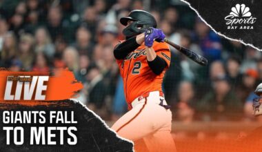 Giants can’t keep up offensively, fall against Mets in 10-3 loss – NBC Sports Bay Area & California