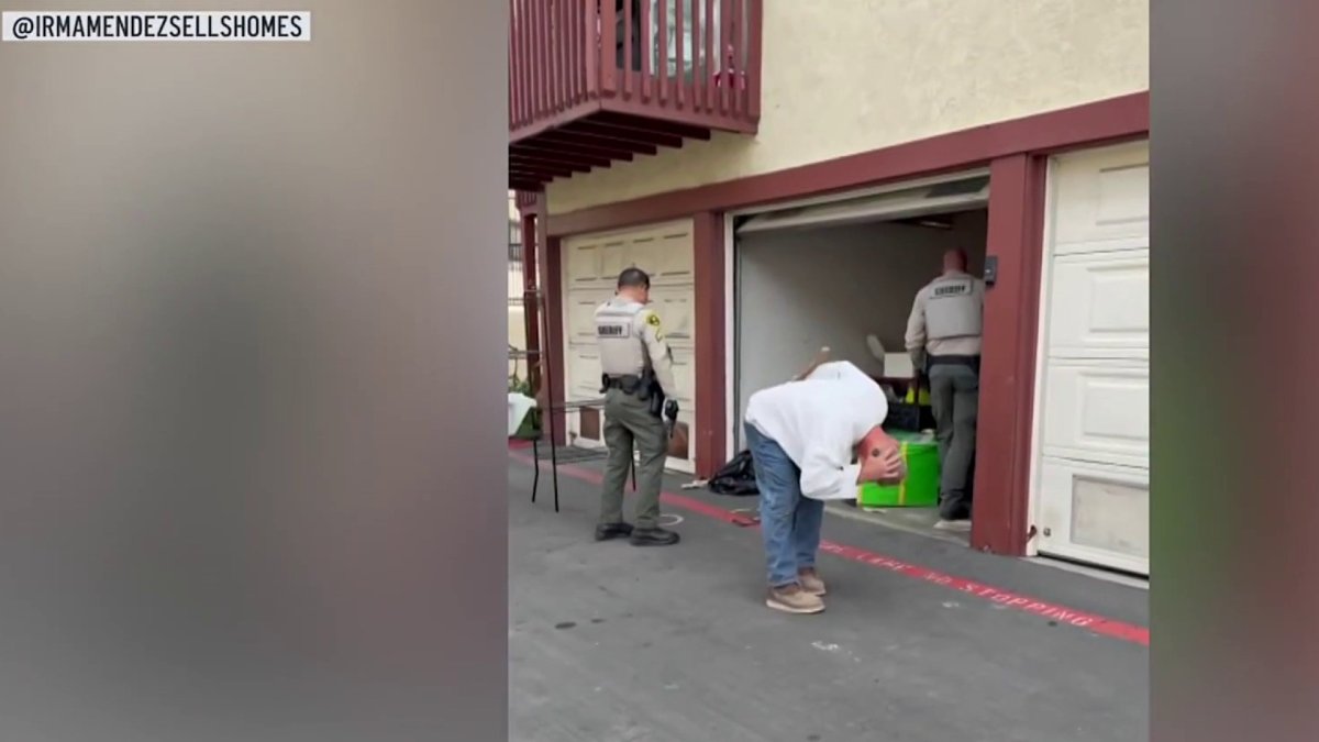 Video raises questions after woman says someone was already living in her new home – NBC 7 San Diego