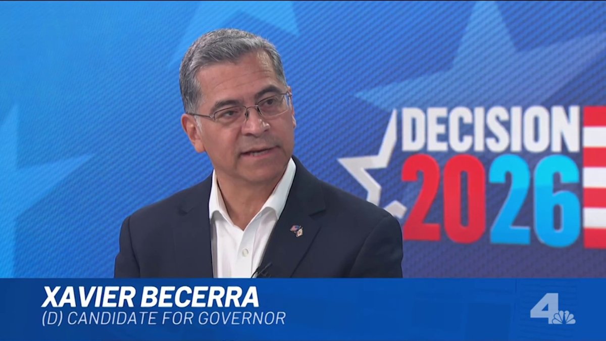 Are Xavier Becerra’s credentials enough for voters? – NBC Los Angeles