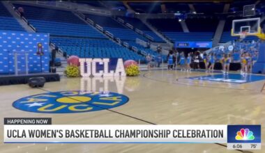 UCLA celebrates women’s basketball team’s NCAA championship win – NBC Los Angeles