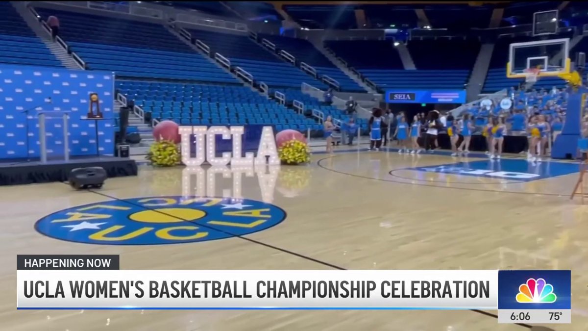 UCLA celebrates women’s basketball team’s NCAA championship win – NBC Los Angeles