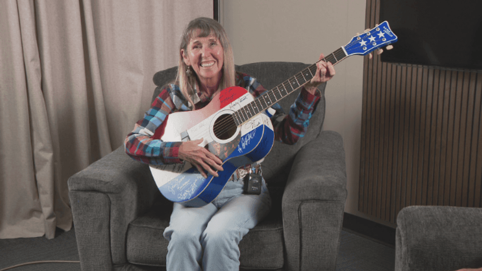A guitar tied to Buck Owens was recovered at a pawn shop after a theft investigation in Bakersfield. The owner, Dianne Sharman, says this was a miracle.{p}KBAK/KBFX{/p}