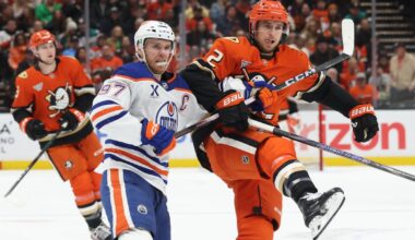 Edmonton Oilers, Anaheim Ducks deadlocked after high-octane second period in Game 3