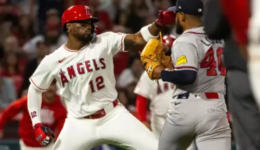 Brawl breaks out between Braves pitcher Reynaldo López and Angels slugger Jorge Soler