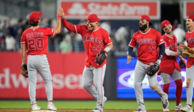 Trout puts Angels ahead with 3rd homer in 2 games, and this time Judge and Yankees don't bounce back