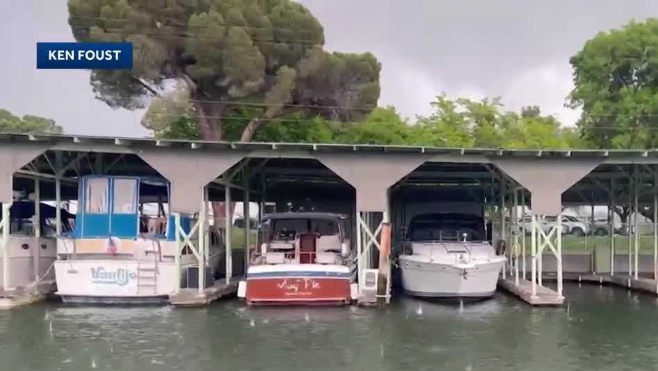 Viewer videos, photo show hail, lightning in Northern California