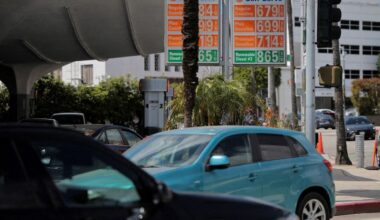 California gasoline stocks fall to record lows as Hormuz disruption bites