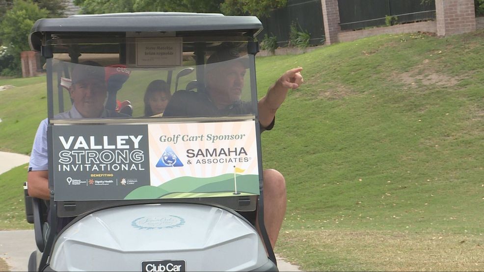 The Valley Strong Invitational Golf Tournament raised $300,000 to benefit Bakersfield Memorial Hospital’s Lauren Small Children’s Center, according to Valley Strong Credit Union. PHOTO: KBAK/KBFX