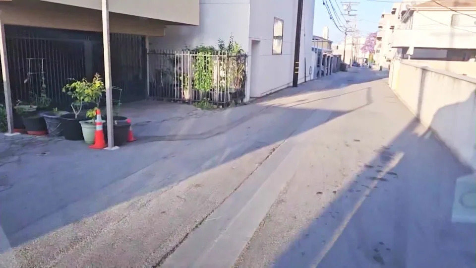 The victim was attacked in an alleyway behind the Adas Torah synagogue in the Pico-Robertson neighborhood of L.A. on April 27, 2026. (KTLA)