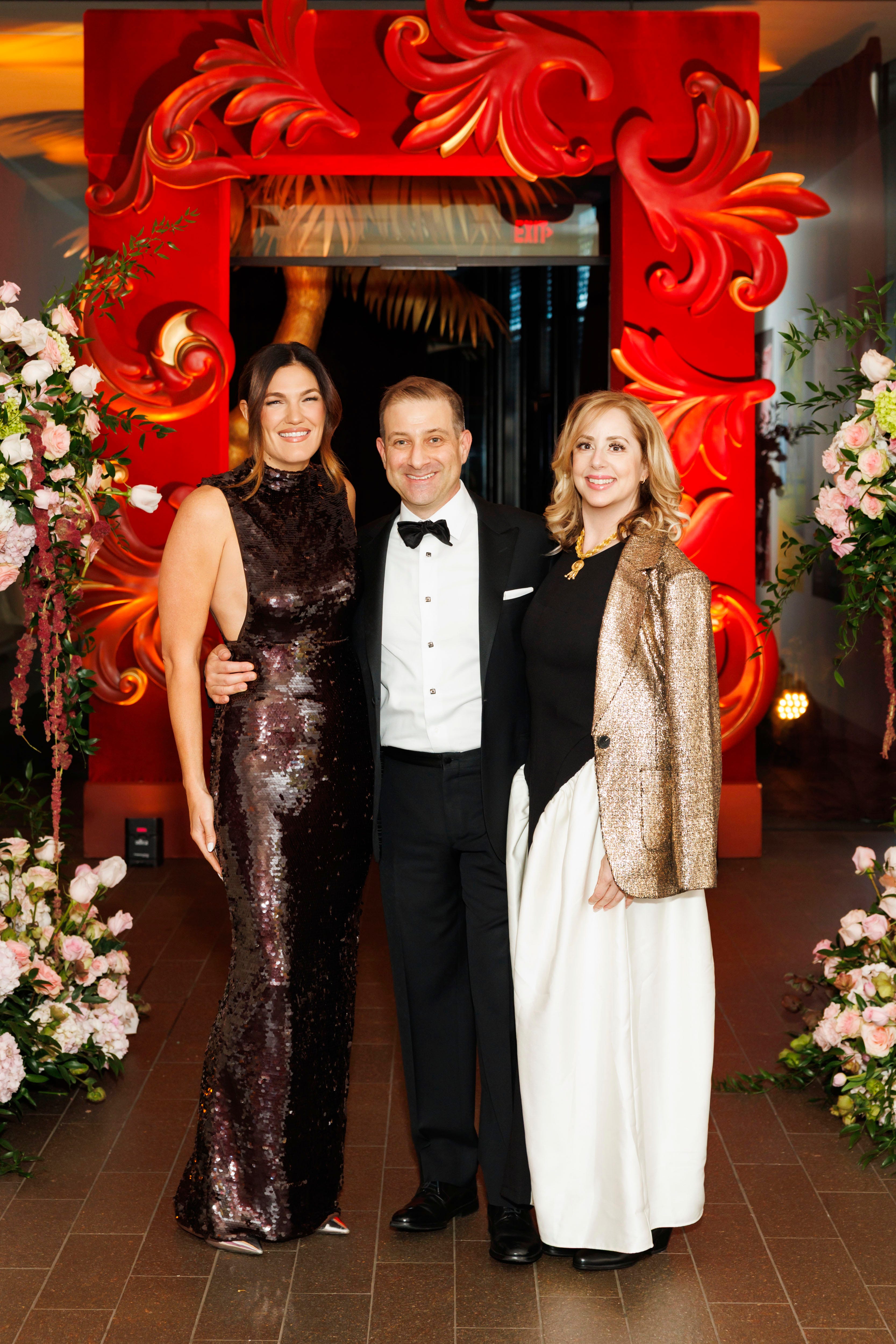 san francisco, ca april 16  melissa blaustein saxe, david saxe and stephanie block attend famsf annual gala 2026 on april 16th 2026 at deyoung museum in san francisco, ca photo  jessica monroy for drew altizer photography