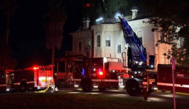 Historic Camron-Stanford House in Oakland catches fire – NBC Bay Area