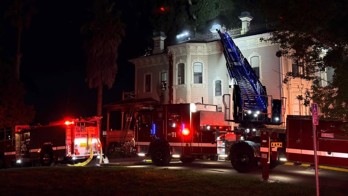 Historic Camron-Stanford House in Oakland catches fire – NBC Bay Area