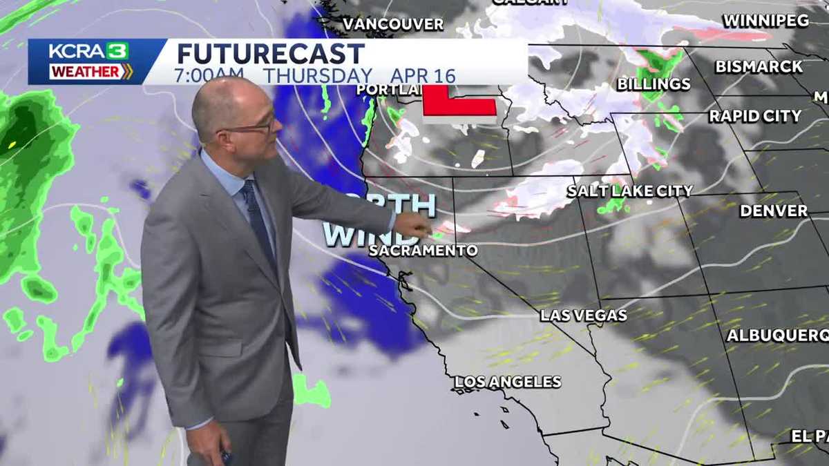 North winds and rain chances in the forecast for Northern California
