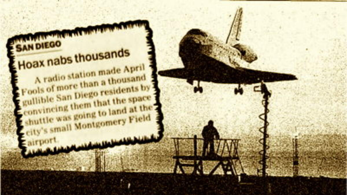 San Diego's Best Ever April Fool's Joke | STAR 94.1