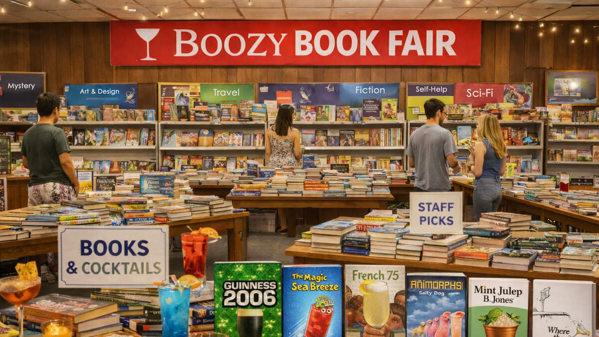 A Boozy Book Fair Is Heading To LA This Summer