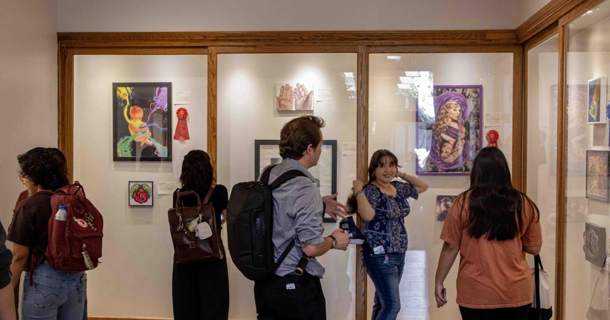 CSUF student artists capture childhood wonder at biannual ASI art show | Lifestyle
