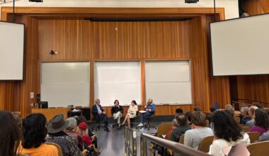 Berkeley Hillel hosts ‘The God Talk’ with Chancellor Rich Lyons, campus faculty amid small protest | Campus