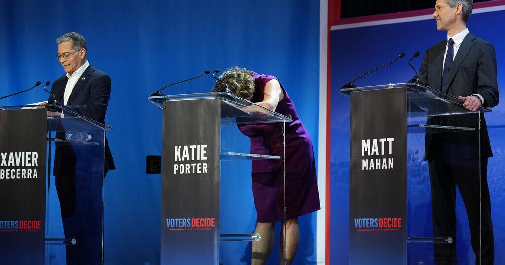 California candidates for governor tangle in messy TV debate with mail ballots about to go out | National