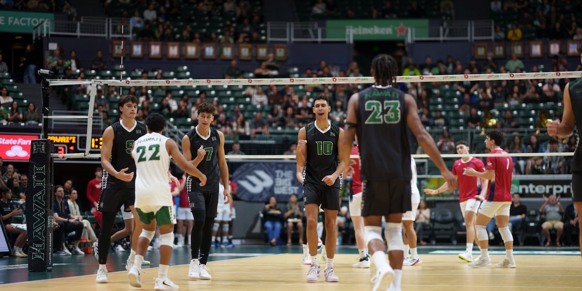 UH men’s volleyball downs UC San Diego, advances to Big West Championship