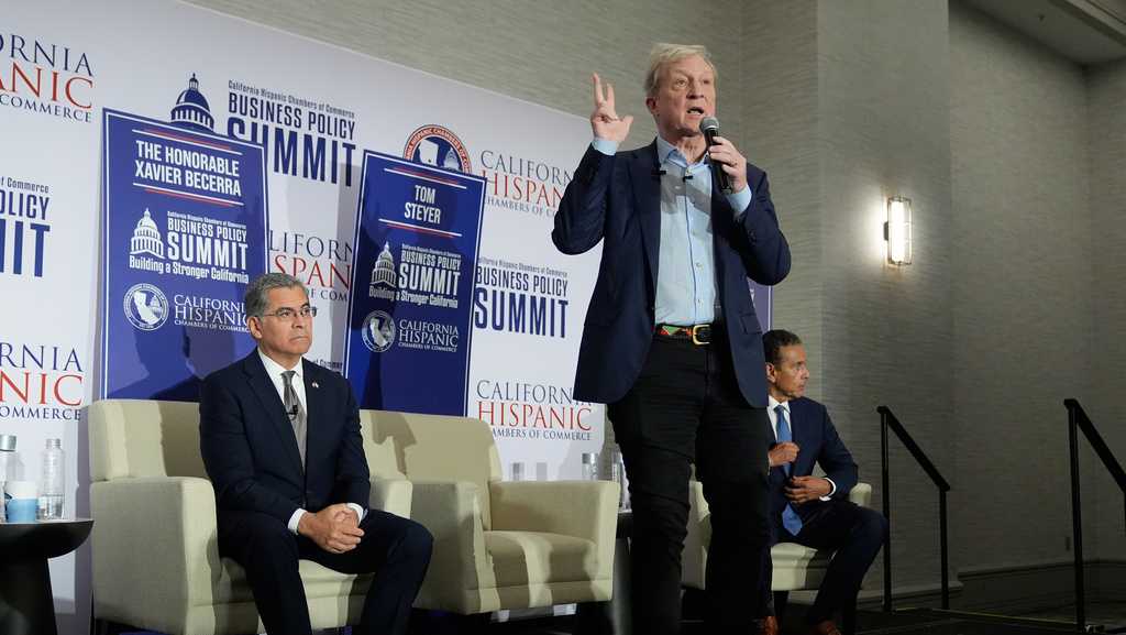 California governor candidates see opening after Swalwell’s exit