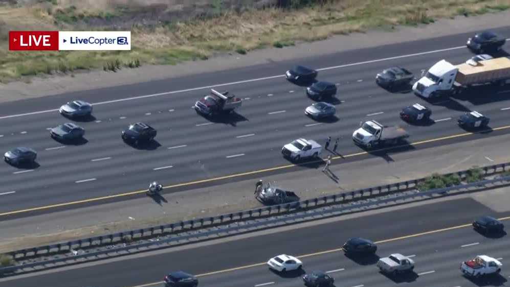 Traffic delays on I-5 after crash in Natomas area