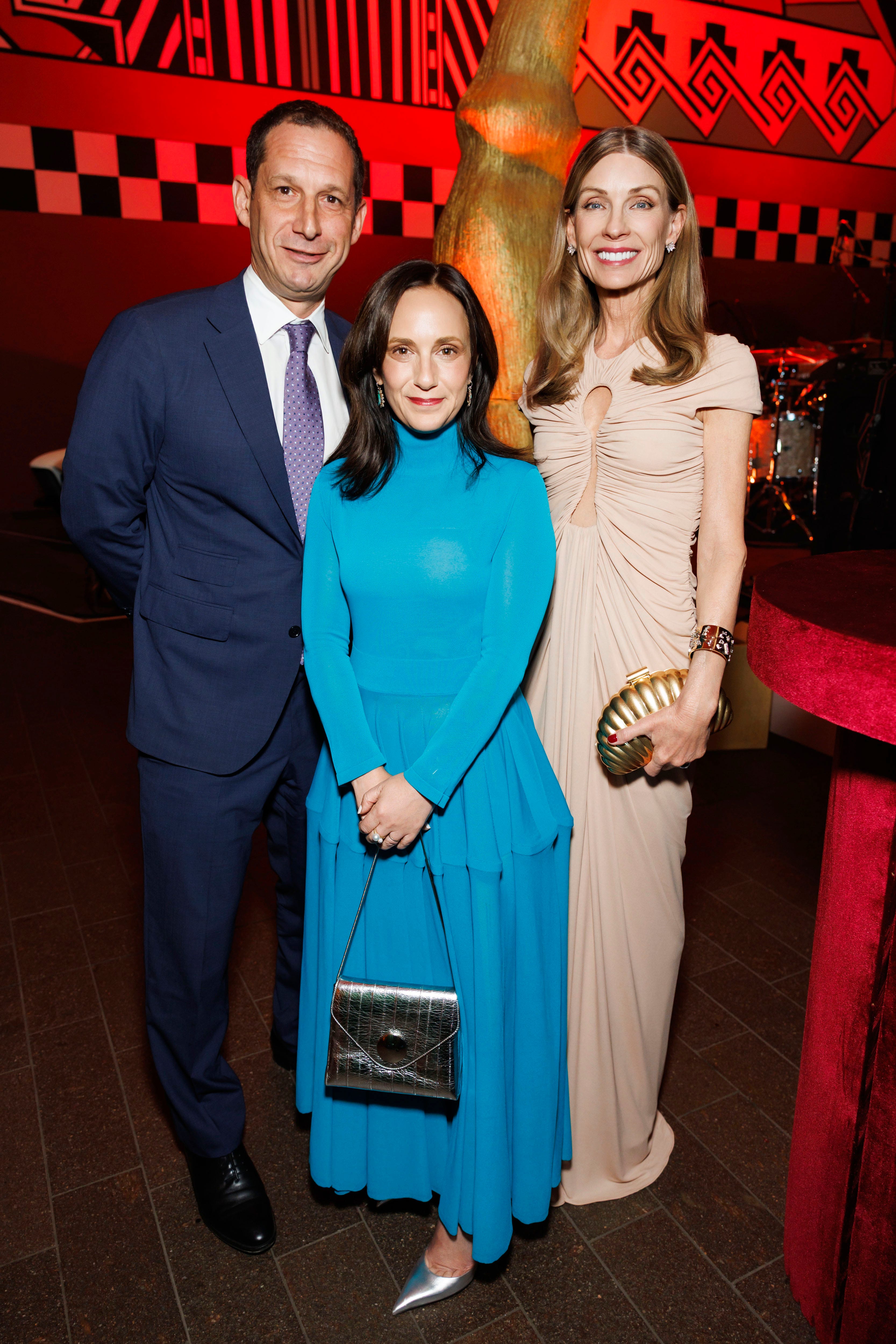 san francisco, ca april 16  mayor daniel lurie, becca prowda and lisa zanze attend famsf annual gala 2026 on april 16th 2026 at deyoung museum in san francisco, ca photo  devlin shand for drew altizer photography