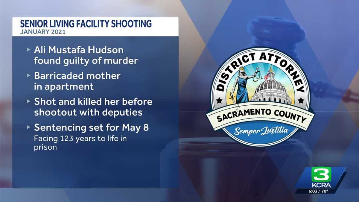 Sacramento County man convicted of murdering his mother at senior living facility